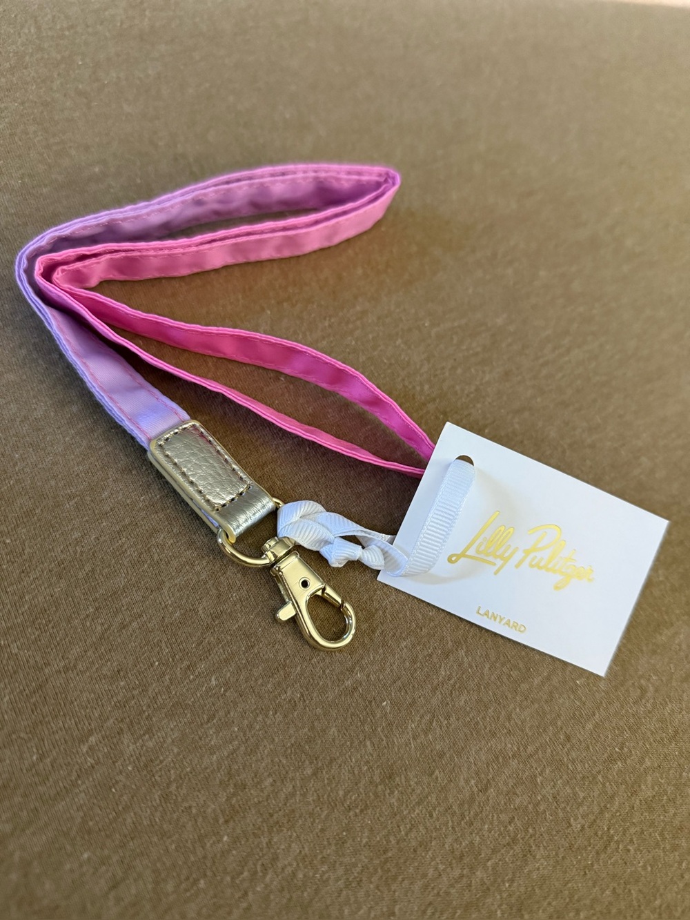 NWT Lilly Pulitzer ombré lanyard